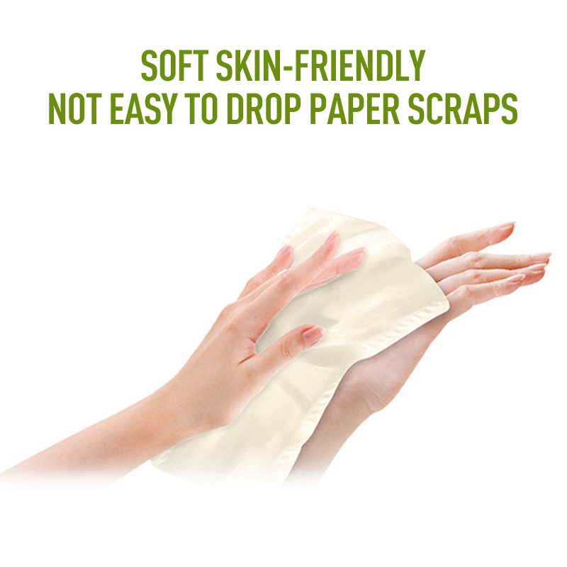 220 листов родной бамбуковой целлюлозы насосная бумага мягкая Бытовая Чистящая