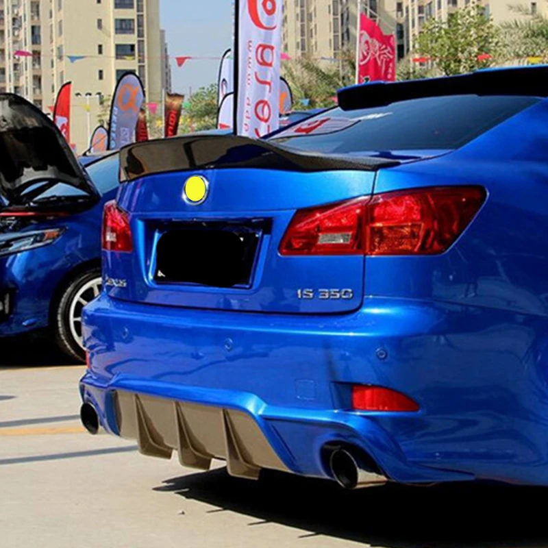 Используется для Lexus IS спойлер 2006-2011 лет реальные глянцевые спортивные