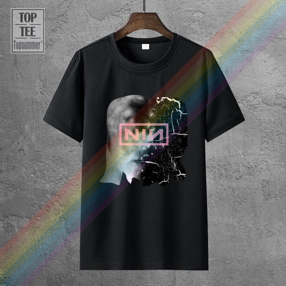 

Nine Inch Nails Shattered Black T Shirt New Official Adult Nin Tension 2013