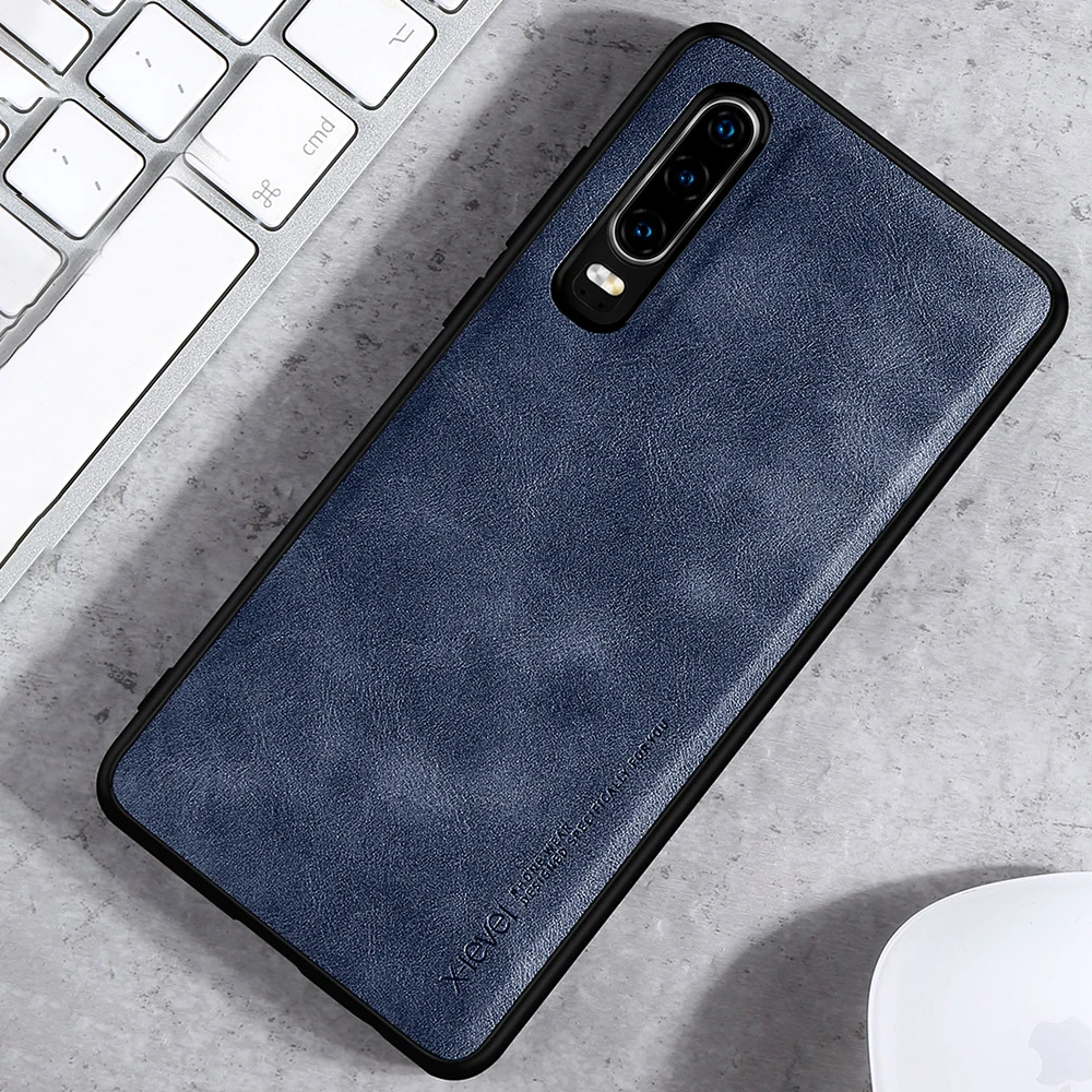 LAPOPNUT Премиум кожаный роскошный тонкий мягкий гибкий гибридный чехол для HUAWEI P30 Pro