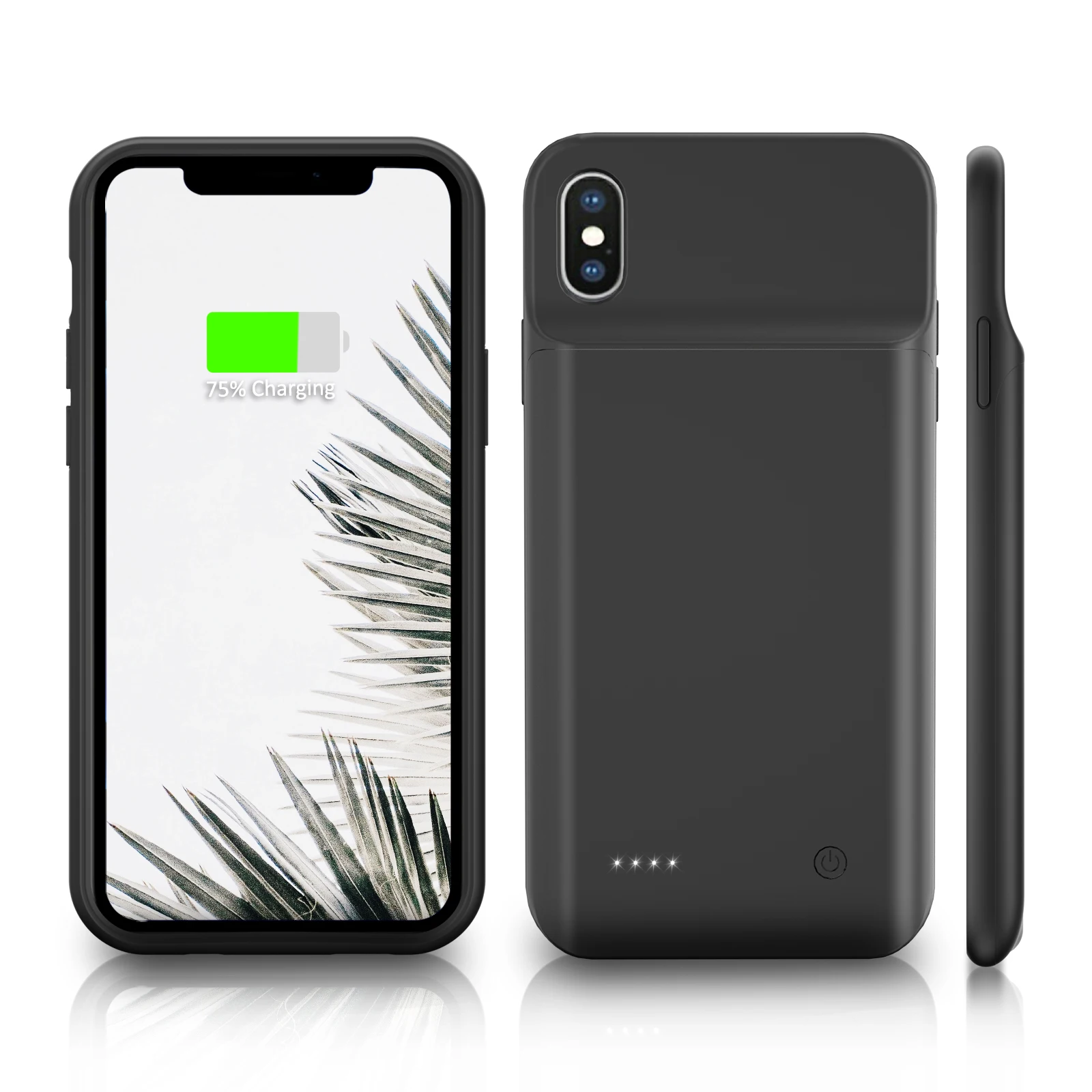 10000mAh Battery Charger Case For iPhone X XS Xs Max Charging Case Portable Mobile Phone Housing Power Bank Backup Fast Charger
