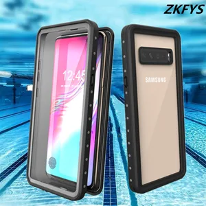 ip68 water proof phone case for samsung galaxy s10 5g waterproof full protect underwater diving snow proof protection case coque free global shipping