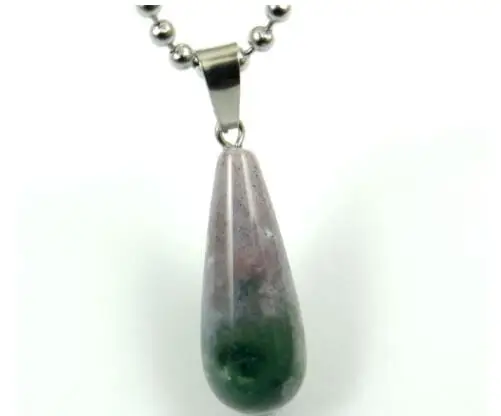 Натуральный камень кварц Кристалл Опал тигровый глаз бирюза воды подвеска в виде