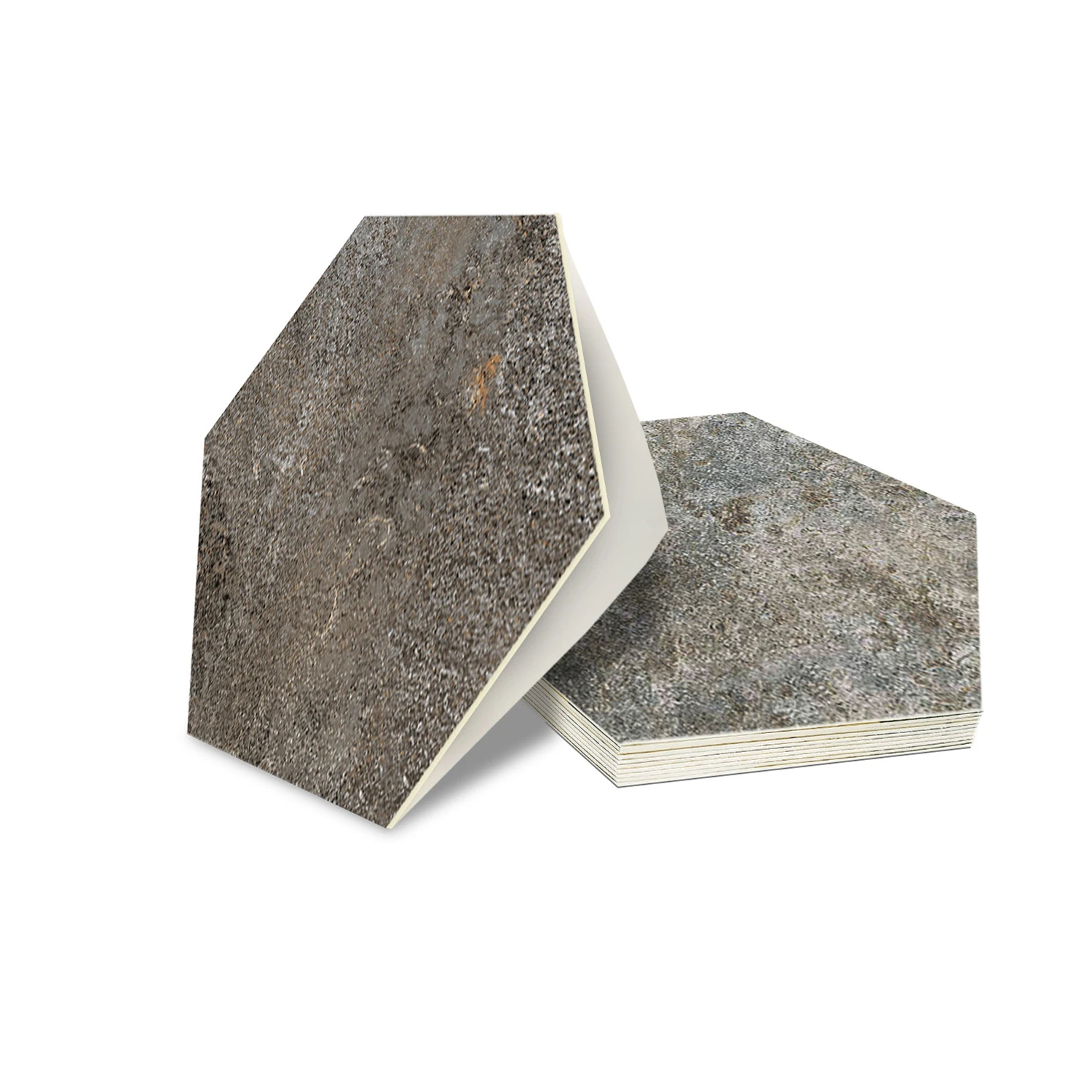 

Funlife®Наклейки на пол шестигранный, водостойкие, Нескользящие, для кухни и ванной