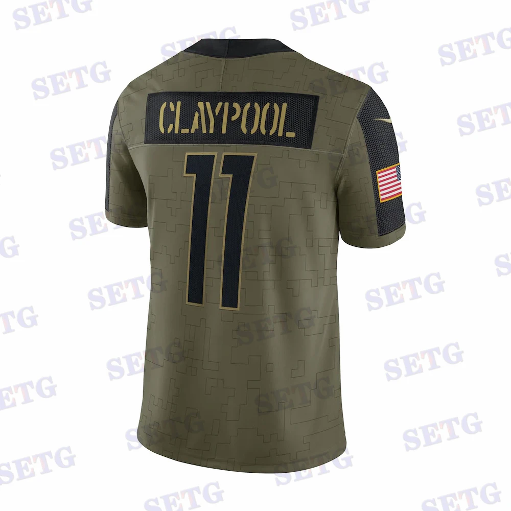 

Pittsburgh Custom Stitch Men Women men Limited оливковые футбольные майки Claypool fitzпатрик Polamalu Watt Fans Player футболка 2021