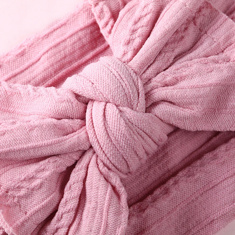 

New Elastic Turban Hairband Kids Girl Headbands Hair Bands Bowknot Baby Headband Bows for Baby Girls Hair Accessories