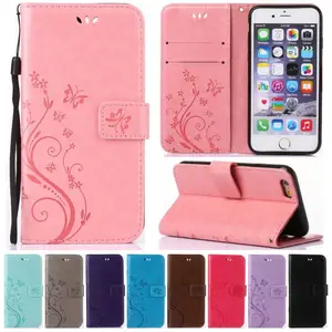 cute leather phone case for samsung galaxy a6 a7 2018 j3 j5 2017 a12 a21s a51 a52 a52s s21 s20 fe 5g wallet flip cover d04d free global shipping