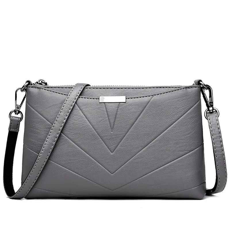 

2021 New Bag Handbag Men's Leather Cross Style Briefcase Business One Shoulder Crossbody Simple Business Bag BBQX213-BBQX218