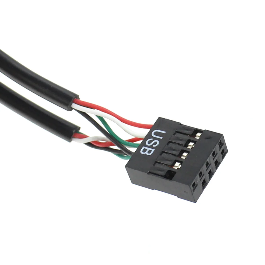 Материнская плата XT-XINTE 9-контактный USB-сплиттер с разъемом папа от 1 до 2/4 Мама