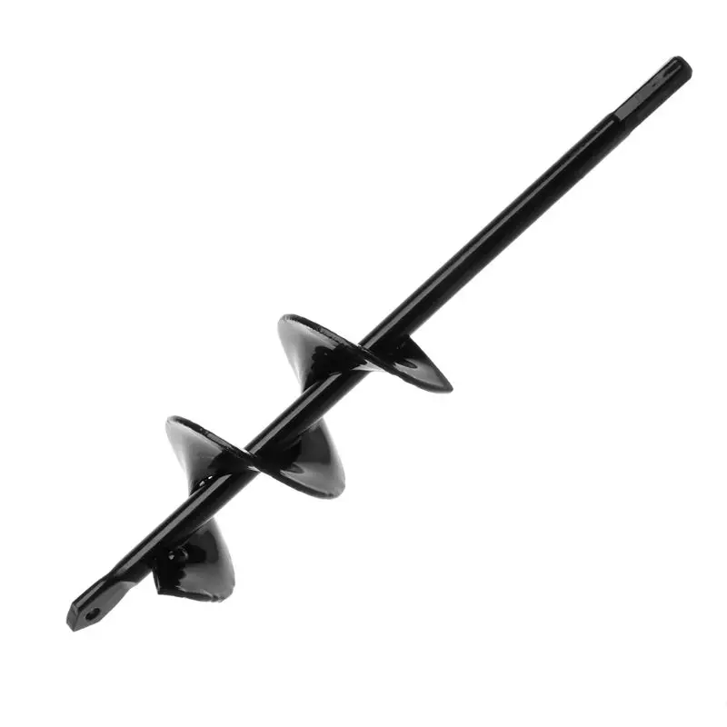 

5x22cm Garden Auger Flower Planter Spiral Drill Bit Hex Shaft Hole Digger Yard Gardening Planting Bedding Bulbs Seedlings
