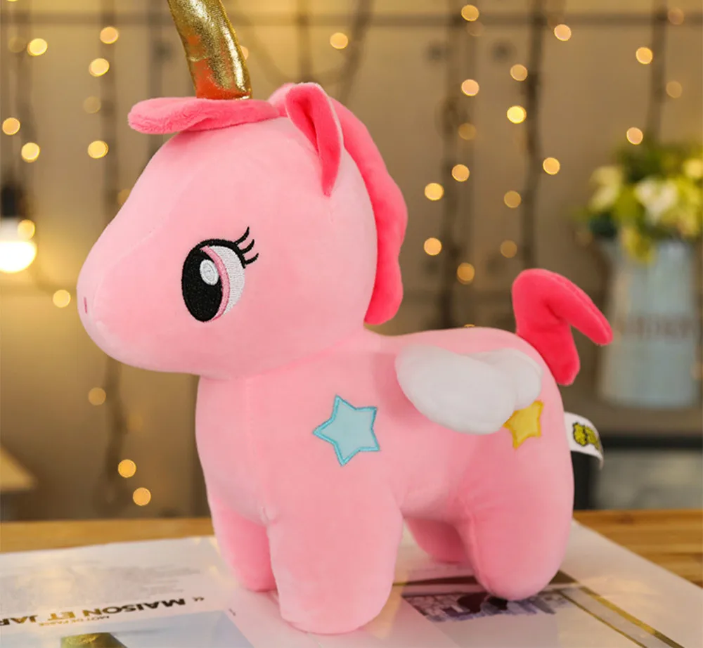 Soft Unicorn Plush Toy Baby Kids Appease Sleeping Pillow Doll Animal Stuffed Birthday Gifts for Girls Children | Игрушки и хобби