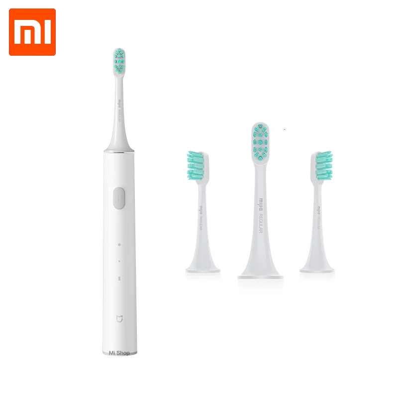 

Original Xiaomi Mijia Sonic Electric Toothbrush T300 Rechargeable Waterproof Tooth Brush Adult Smart Ultrasonic Teeth Brush Soft