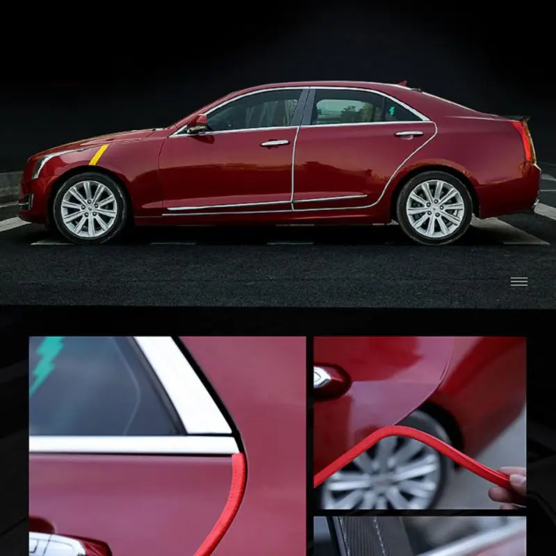 Универсальная U образная защита для края автомобильной двери от царапин