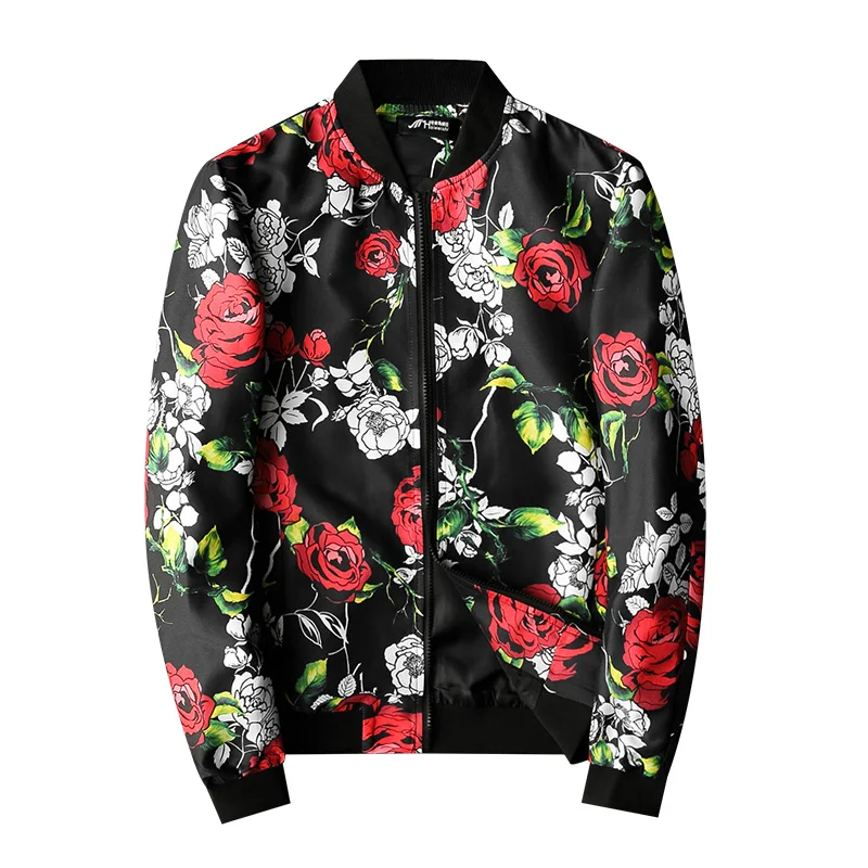 Мужская повседневная куртка бомбер розовая размеры до 5XL новинка 2021|Мужские