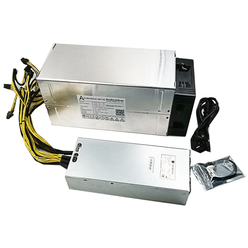 sha 256 miner asic Avalon 911B 18t с блоком питания 1800вт майнинг биткойн майнер bitcoin лучше чем