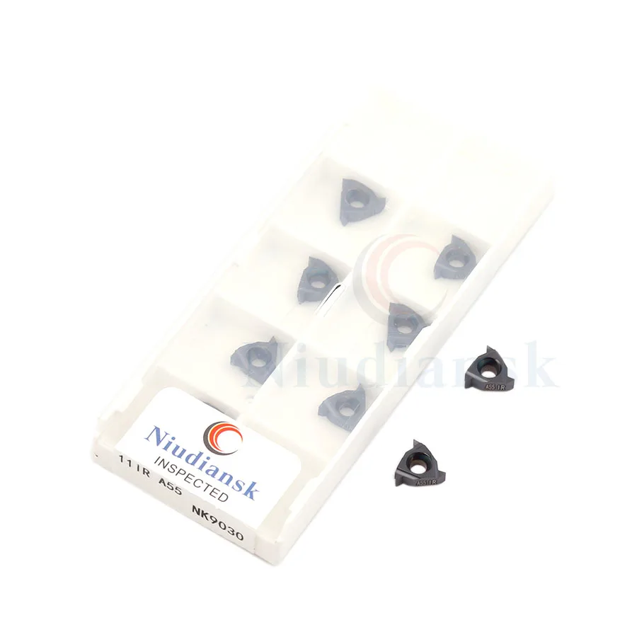 

11ER A55 11ER A60 NK9030 CNC Lathe Tool 11IR A55 NK9030 11IR A60 NK9030 Thread Turning Tool Carbide Inserts,For Stainless Steel