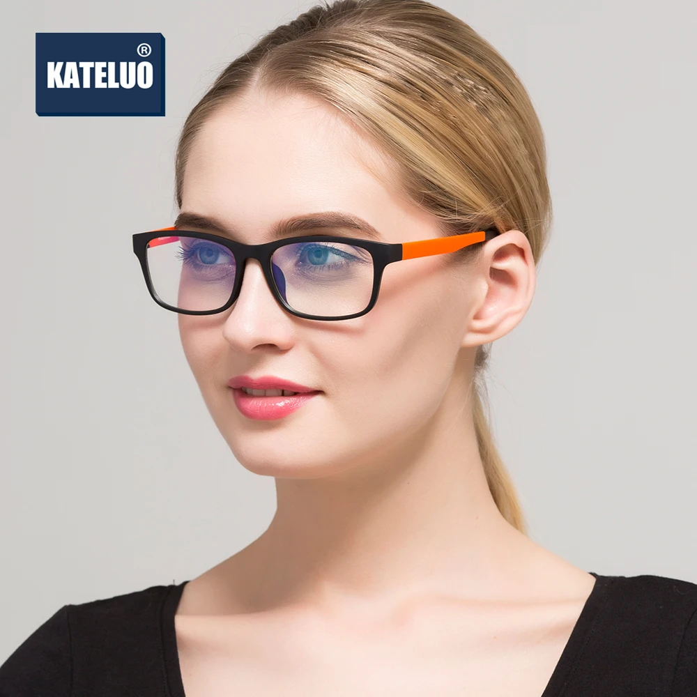 Компьютерные очки KATELUO 2020 TR90 с защитой от синего светильник лазерного излучения