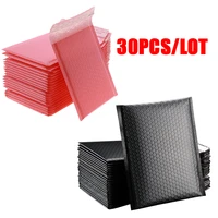 30pcslot pinkblack foam envelope bags self seal mailers padded shipping envelopes with bubble mailing bag shipping new