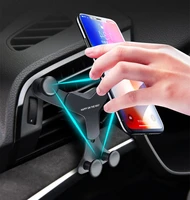 new 1pc car phone holder mobile phone holder for car holder phone stand steady fixed bracket support gravity sensing auto grip