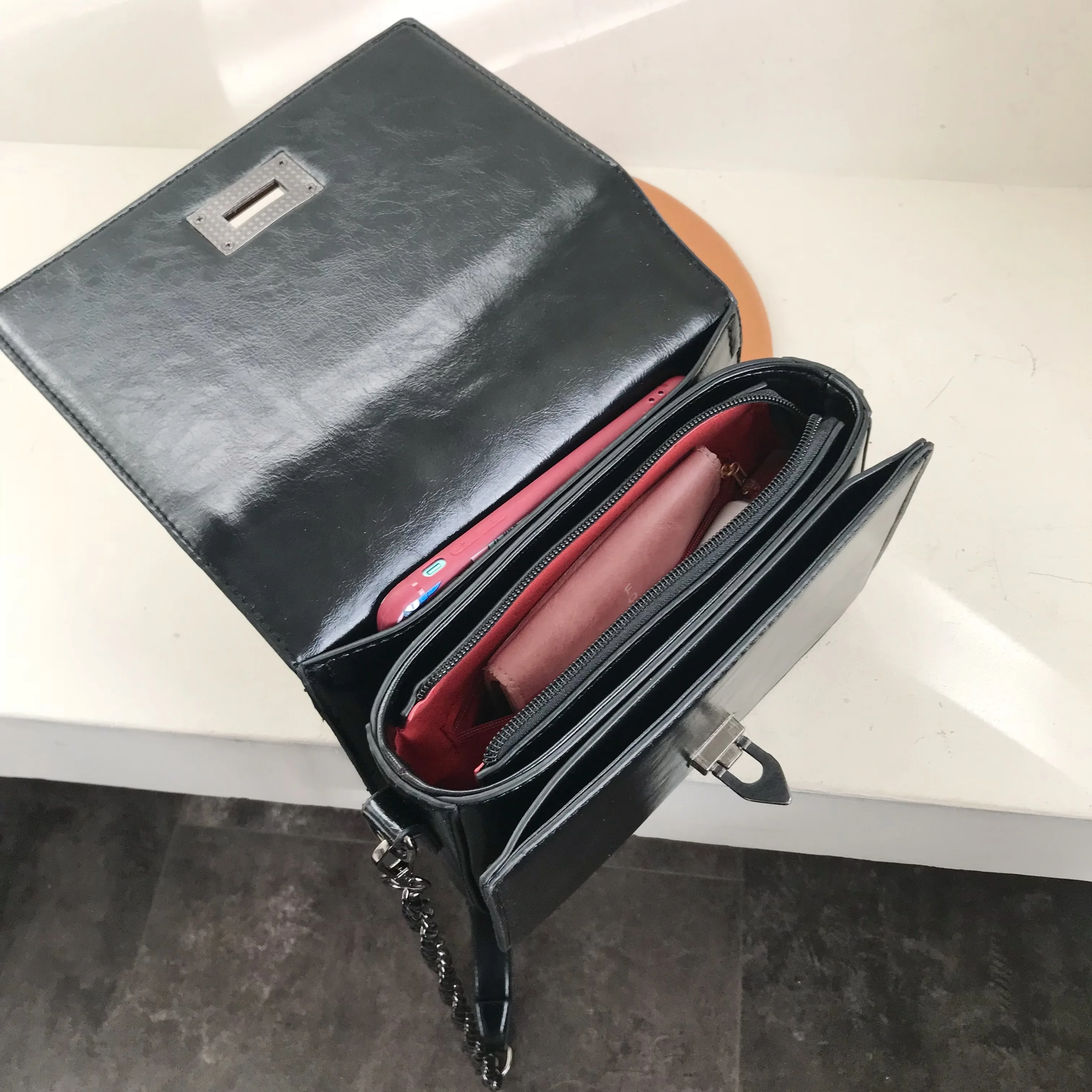 

DikizFly Luxury Handbags Women Bags Designer Diamond Lattice Crossbody Bags For Women 2020 Shoulder Messenger Bag Chains Purse