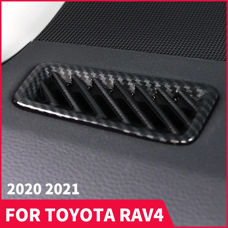 

Dashboard Air Outlet, Left And Right Air Conditioning Decorative Frame For Toyota RAV4 XA50 Refit 2019 2020 2021 Car Accessories