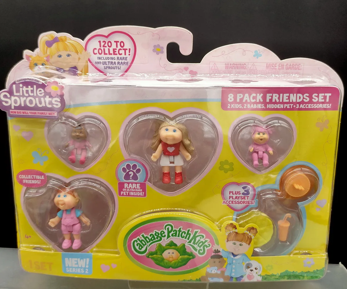 Новинка в Оригинальная коробка комплект из 8 шт. тряпок друзьями капустный