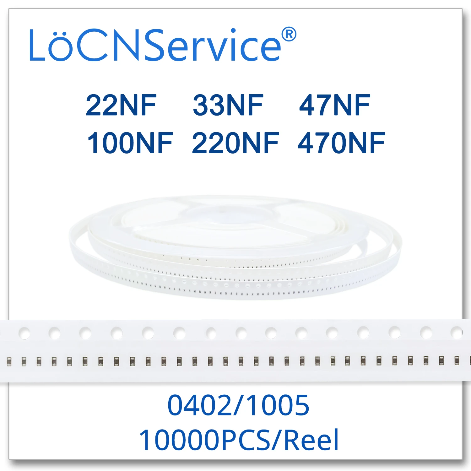LoCNService конденсаторы 10000 шт. 0402 1005 X5R X7R по ограничению на использование опасных