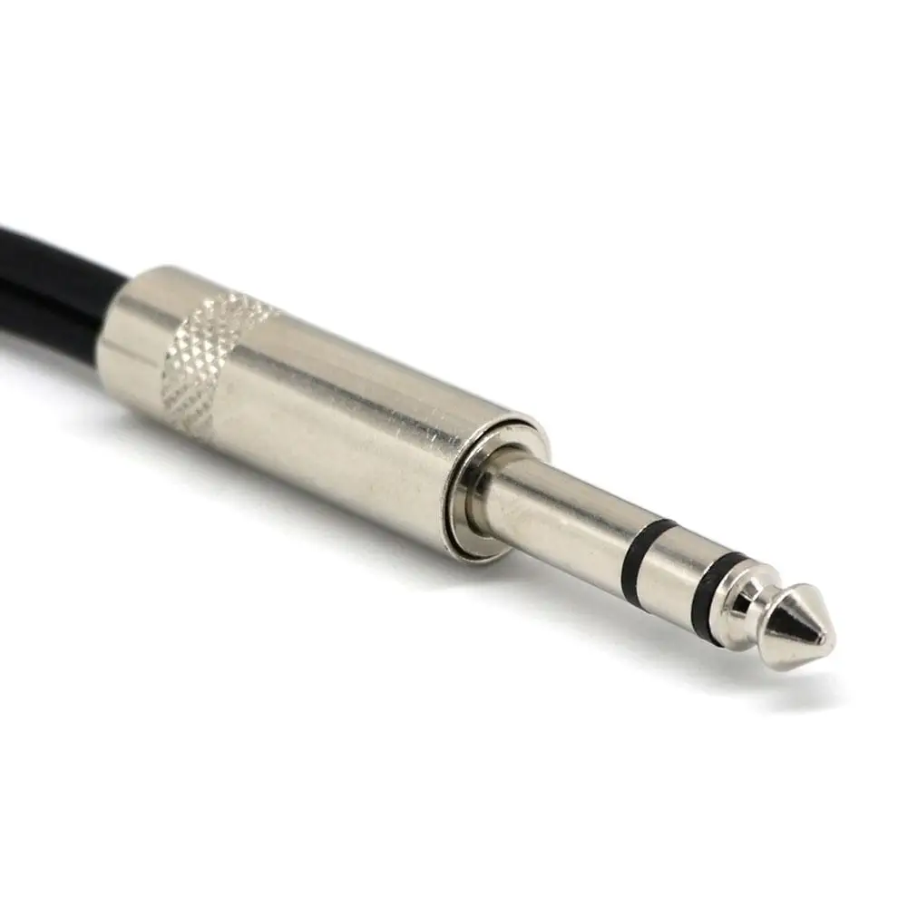 0.2m 6.35mm Jack Stereo Splitter Cable Skillful Manufacture Superior Quality 2X 1/4 inch Female Audio Adapter Cord |