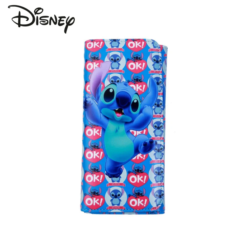 

Disney Mickey New Luxury Ladies Wallet High Quality PU Magnetic Buckle Large Capacity Multi-card Slot Fashion Ladies Coin Purse