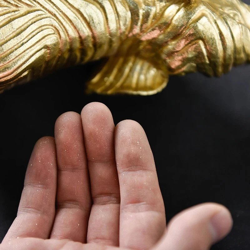 

2021hot sale Golden Luxury Elephant Home Decor Handicraft Decorative Ornaments Living Room Decoration Accessories