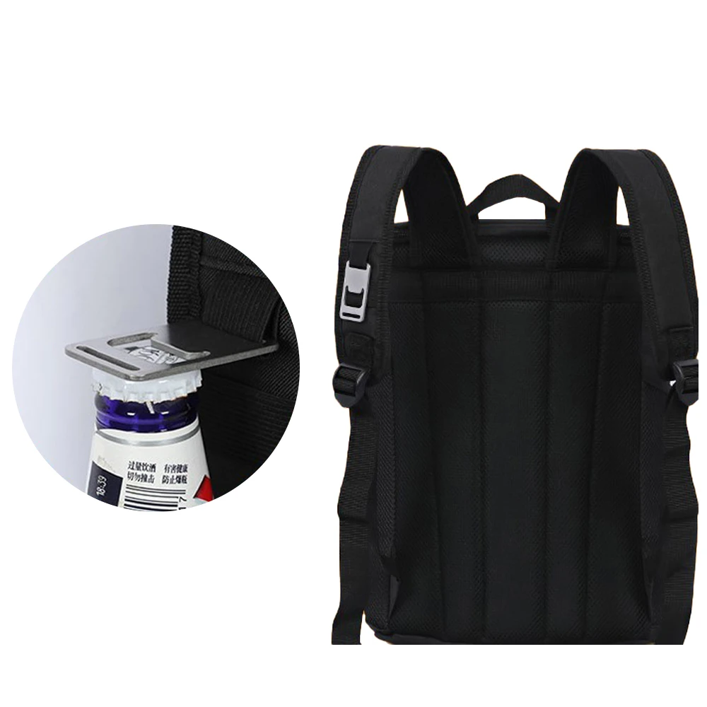 

Thermal Backpack Waterproof Thickened Cooler Bag Large Insulated Bag Shoulder Picnic Cooler Backpack Oxford women men backpack