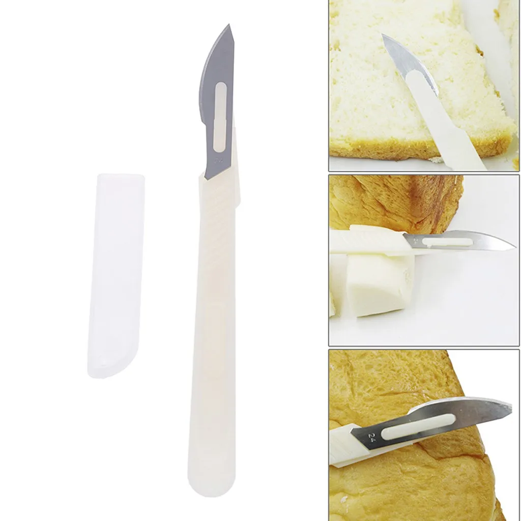Bread Lame Knife With Replaceable Blades Handle Slashing Tool Plastic Protective Cover For Making | Дом и сад