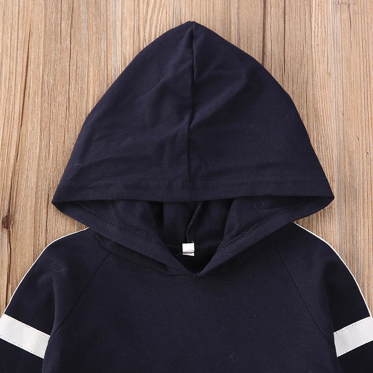 Комплект одежды для малышей из 2 предметов топ с капюшоном и штаны на возраст 6-24