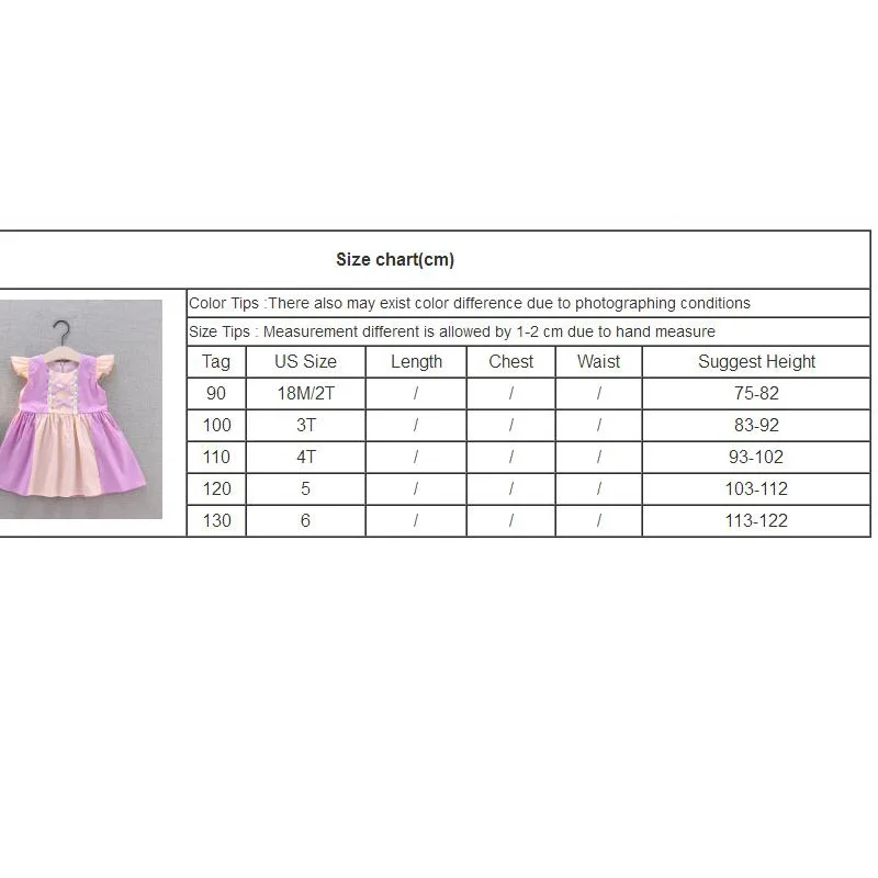 2 3 4 5 6 Years Baby Princess Dress Girl Costume Birthday Party Kids Toddler Festive Halloween Costumes Clothing | Детская одежда и