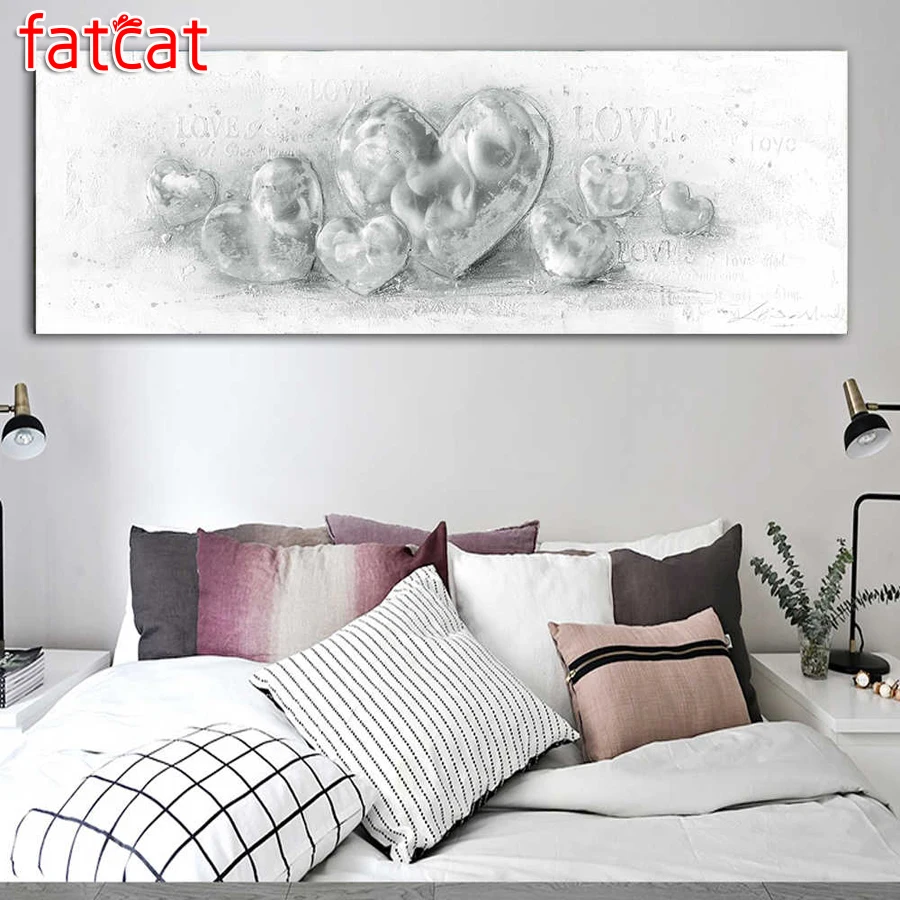 

Алмазная картина FATCAT, квадратная, круглая, алмазная вышивка, пейзаж, большие размеры, 5D, AE1955