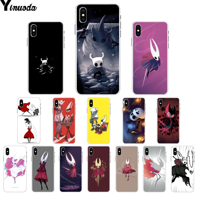 Yinuoda полый рыцарь Hornet Новинка чехол для телефона Fundas Apple iPhone 8 7 6 6S Plus X XS MAX 5 5S SE XR