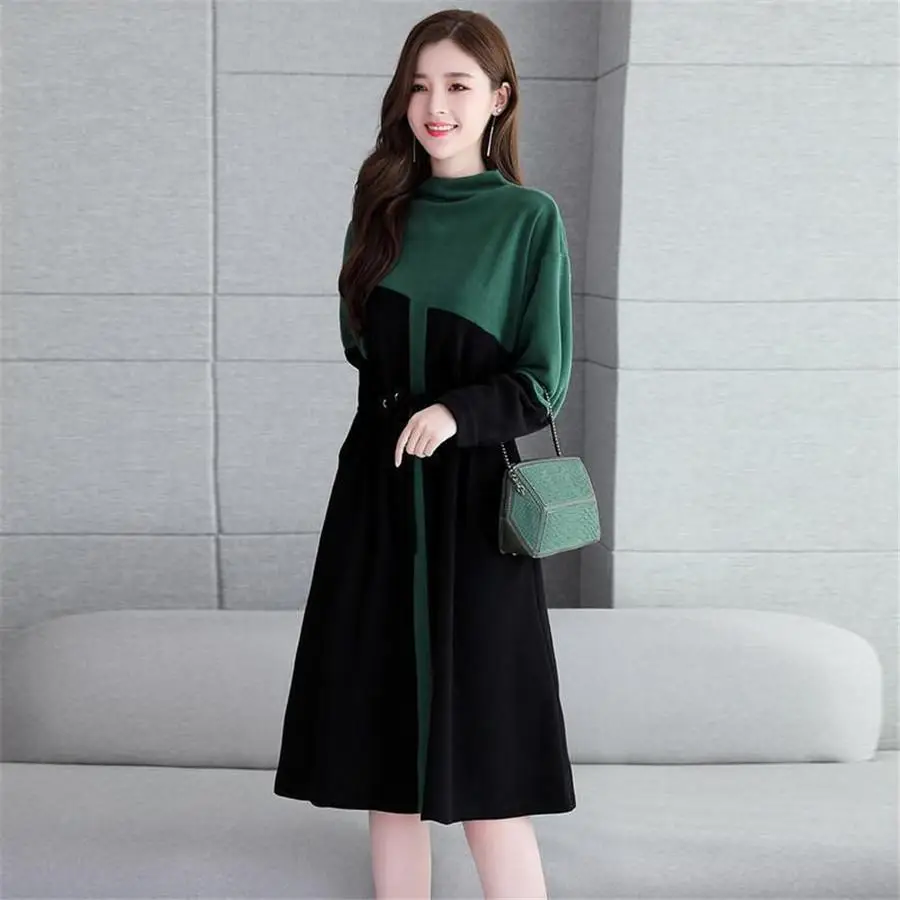 

2020 Plus Size Waist Strap Women Dress Summer Casual Fashion Female Dresses