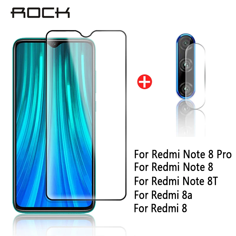 Стекло ROCK для Xiaomi Redmi Note 8 Pro защита экрана закаленное стекло 8a T защитная