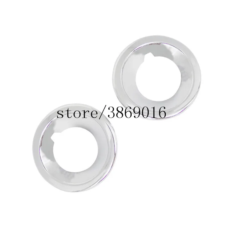 ABS хромированные передние противотумансветильник фары накладки для LAND ROVER discovery 3