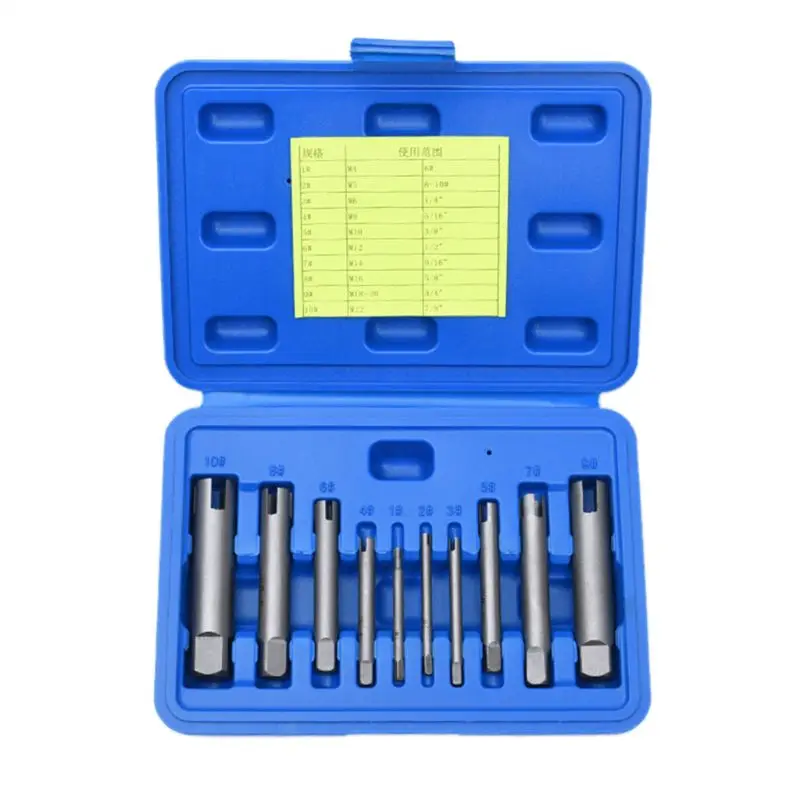 

5/6/9/10pcs Broken Tap Extractor Removal Tool Kits Removes 3 to 20mm 3/4 Claws