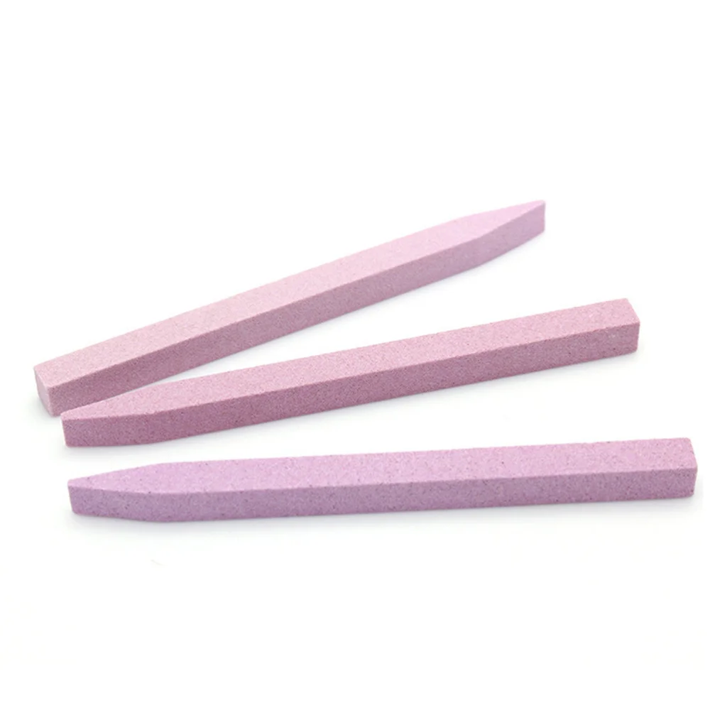 

5pcs Nail Art Files Pumice Stone Manicure Buffing Tools for Home Salon (Random Color)