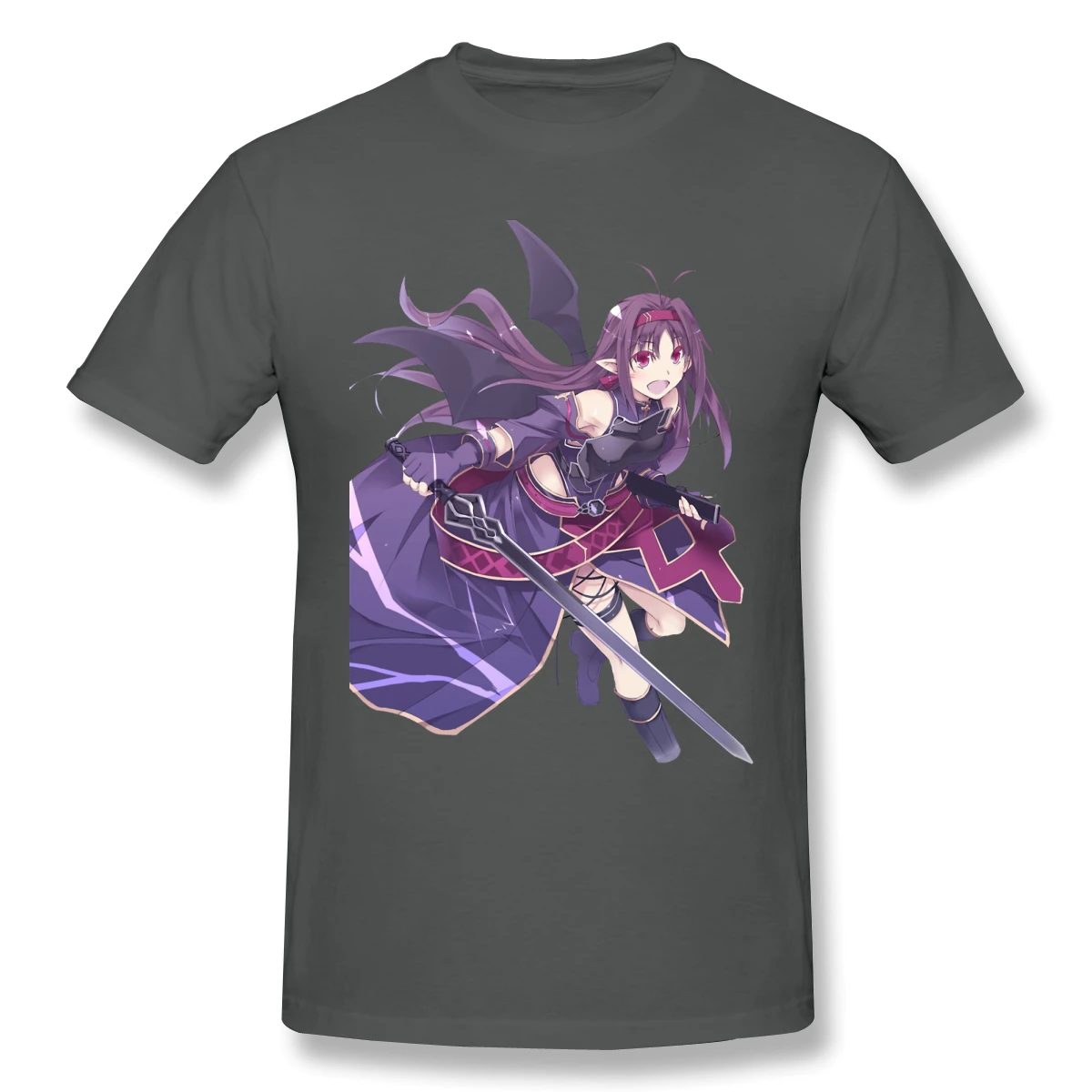 Sword Art Online Мужская футболка из 100% хлопка Женская графическая юуки большие Топы |