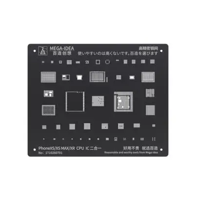 Трафарет A8 A9 A10 A11 A12 для процессора ОЗУ BGA iPhone 5 11Pro Nand Power wifi IC Reball Pins Оловянная сетка