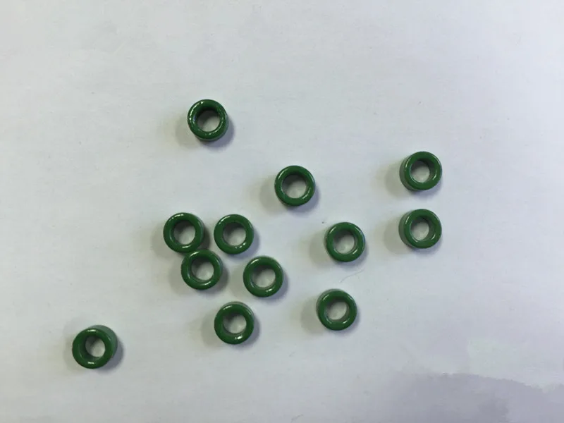 

10 pcs Green Color Manganese Zinc Ferrite Magnetic Ring 9x5x4mm Anti-Interference Magnetic Core Filter Inductor