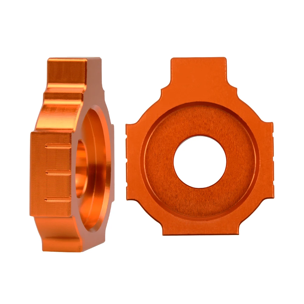 1 пара cnc аксессуары для мотоциклов Задняя Ось шпинделя цепь регулятор блоки KTM DUKE