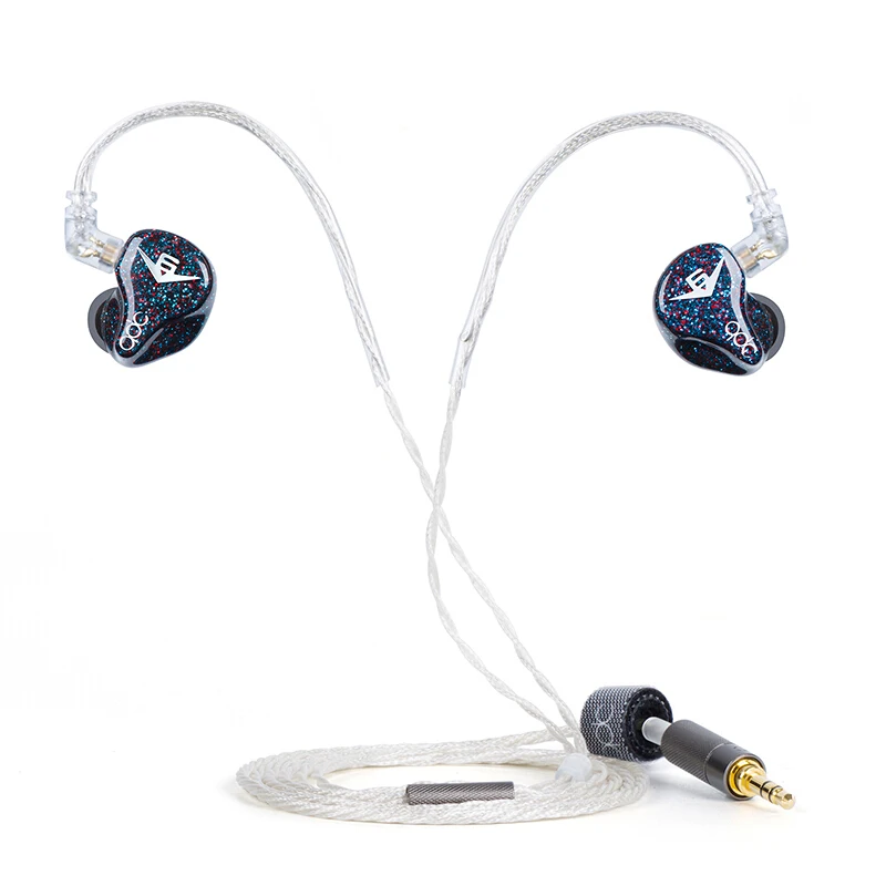 QDC Anole V6 6BA сбалансированные арматурные блоки профессиональный монитор HiFi наушники-вкладыши без микрофона 3,5 мм разъем