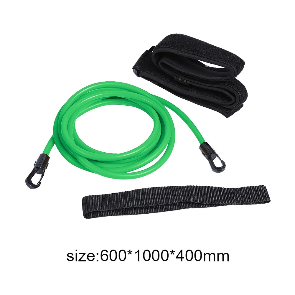 

Swimming Training Resistance Belt Leash Elastic Rope Adult Kids Swim Exerciser for Family Outdoor Swimming Accessory
