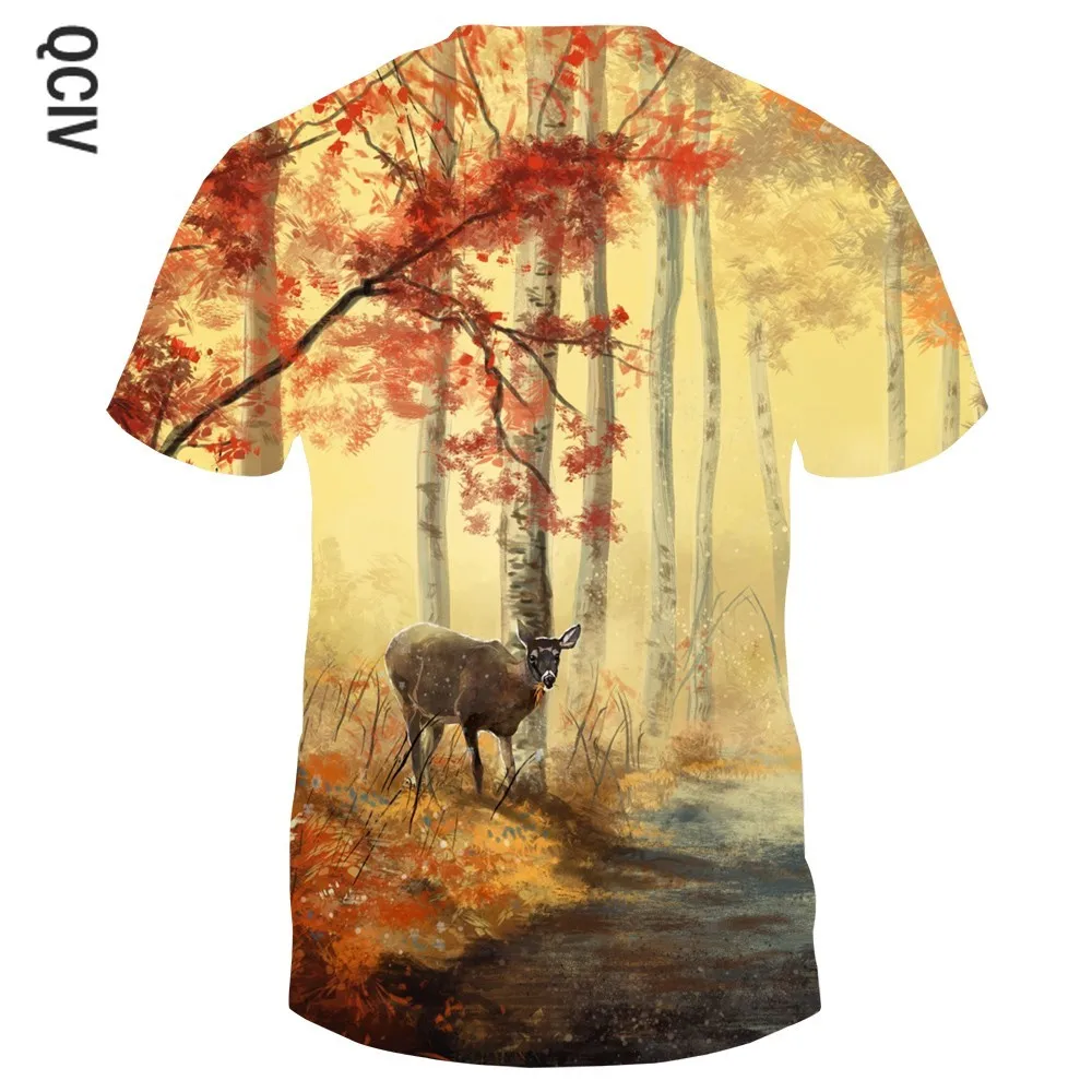 

New Retro t-shirt men women summer fashion Art painting 3D tshirt Street personality trendy tops