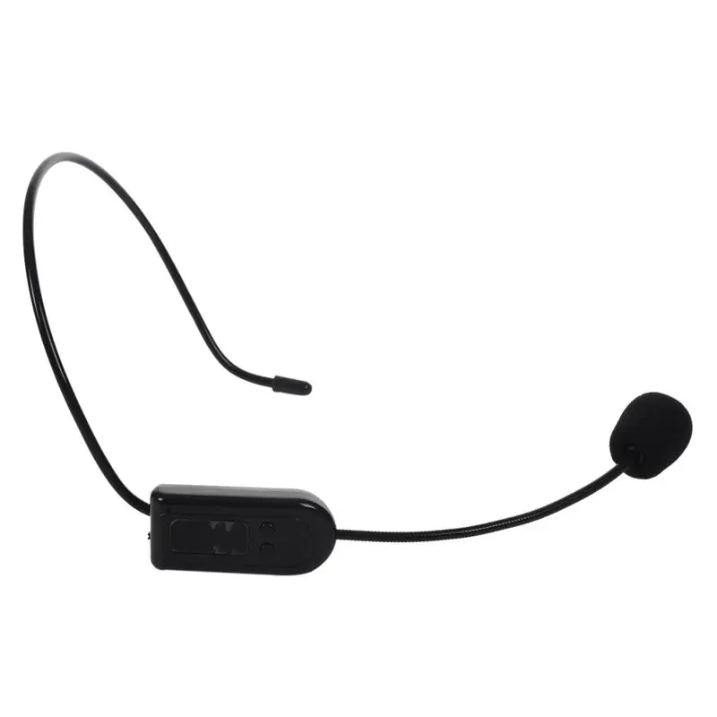 Мини-размер FM беспроводной микрофон гарнитура усилитель для учителя встроенный