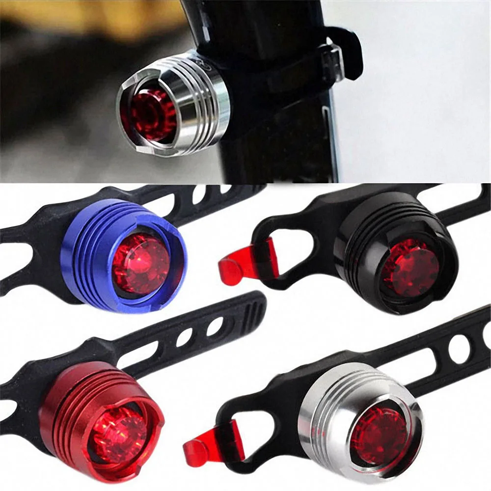 Фонарь велосипедный светодиодный передний/задний 1 шт. | Спорт и развлечения